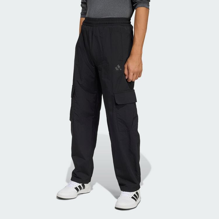 adidas adidas FUTURE ICONS CARGO O-SHAPED HOSE, Cargohose Kinder - Black / Black - 0 | SportScheck