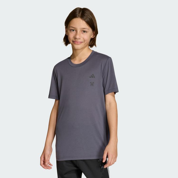 adidas adidas ADIDAS MINECRAFT TRAININGS-T-SHIRT T-Shirt Kinder - Aurora Onix - 0 | SportScheck