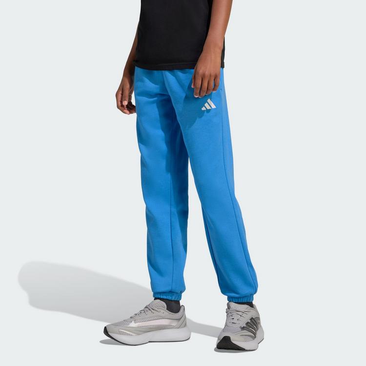 adidas adidas Essentials Kids Hose Stoffhose Kinder - Ray Blue / White - 0 | SportScheck