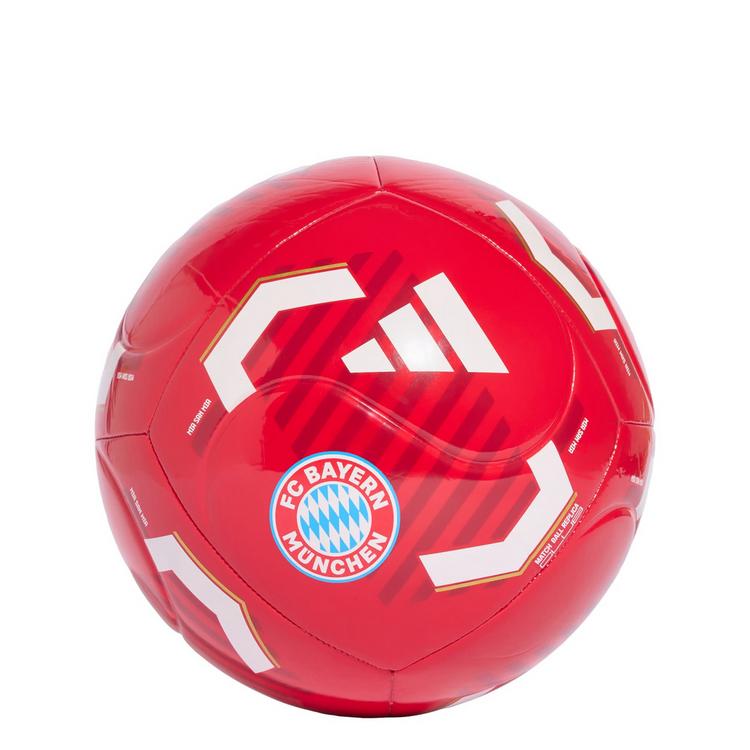 adidas adidas FC Bayern M&uuml;nchen Heimspiel Club Ball Fu&szlig;ball - Better Scarlet / White - 0 | SportScheck