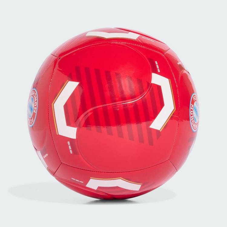 adidas adidas FC Bayern M&uuml;nchen Heimspiel Club Ball Fu&szlig;ball - Better Scarlet / White - 0 | SportScheck