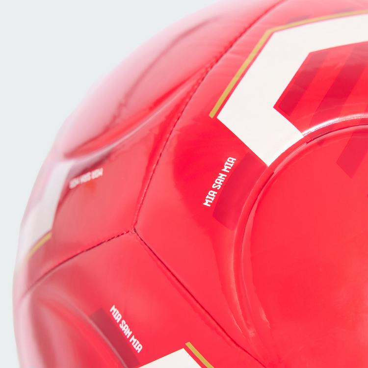 adidas adidas FC Bayern M&uuml;nchen Heimspiel Club Ball Fu&szlig;ball - Better Scarlet / White - 0 | SportScheck