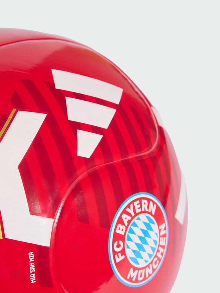 adidas adidas FC Bayern M&uuml;nchen Heimspiel Club Ball Fu&szlig;ball - Better Scarlet / White - 1 | SportScheck