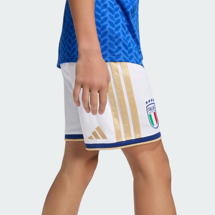 adidas adidas Italien 26 Kids Heimshorts Fu&szlig;ballshorts Kinder - White - 0 | SportScheck