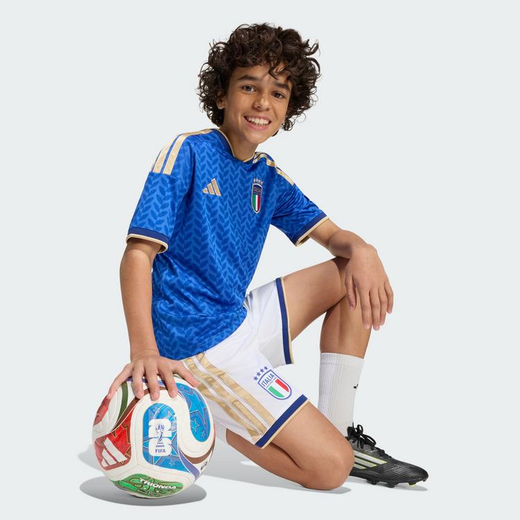 adidas adidas Italien 26 Kids Heimshorts Fu&szlig;ballshorts Kinder - White - 1 | SportScheck