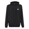 adidas TECH APPAREL TRACK TOP Trainingsjacke Kinder - Black / Black / Reflective Silver