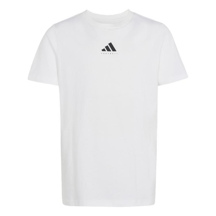 adidas adidas FOOTBALL CATEGORY GRAFIK T-SHIRT Funktionsshirt Kinder - White - 0 | SportScheck
