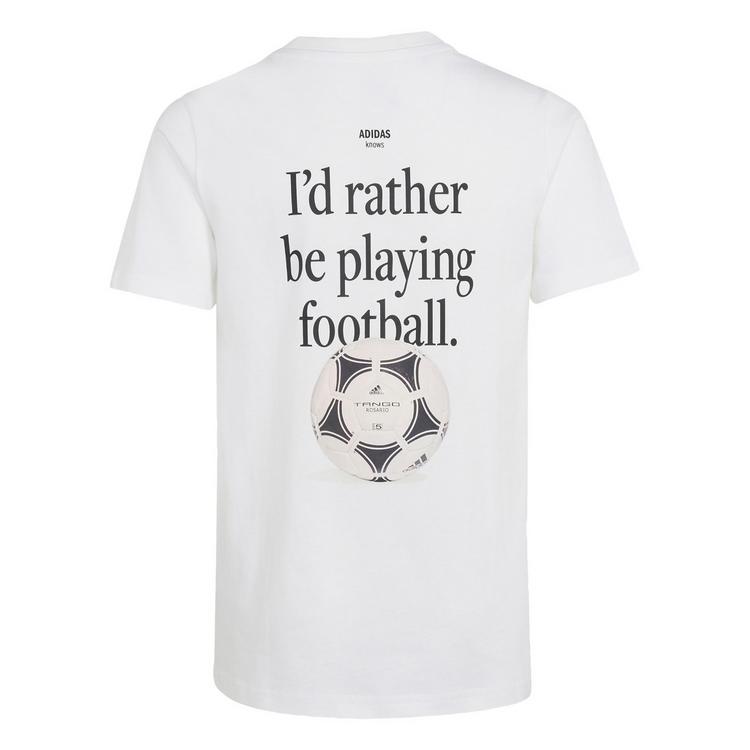 adidas adidas FOOTBALL CATEGORY GRAFIK T-SHIRT Funktionsshirt Kinder - White - 0 | SportScheck