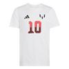 adidas MESSI NAME&NUMBER GRAFIK T-SHIRT Funktionsshirt Kinder - White