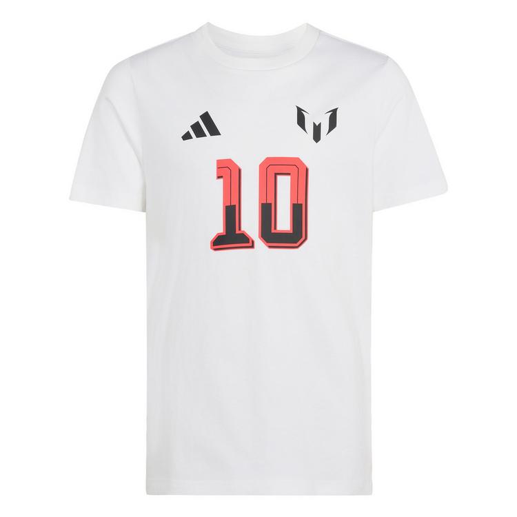 adidas adidas MESSI NAME&NUMBER GRAFIK T-SHIRT Funktionsshirt Kinder - White - 0 | SportScheck