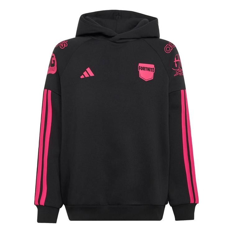 adidas adidas adidas x FORTNITE HOODIE Sweatshirt Hoodie Kinder - Black / Real Magenta - 0 | SportScheck
