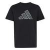 adidas CAMO GRAFIK KIDS T-SHIRT T-Shirt Kinder - Black