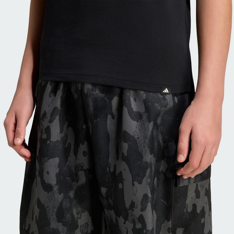 adidas adidas CAMO GRAFIK KIDS T-SHIRT T-Shirt Kinder - Black - 1 | SportScheck