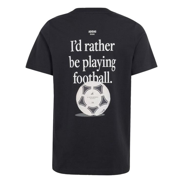 adidas adidas FOOTBALL CATEGORY GRAFIK T-SHIRT Funktionsshirt Kinder - Black - 0 | SportScheck