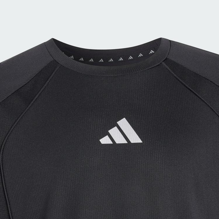 adidas adidas TECH APPAREL CLIMACOOL T-SHIRT T-Shirt Kinder - Black / Reflective Silver - 1 | SportScheck