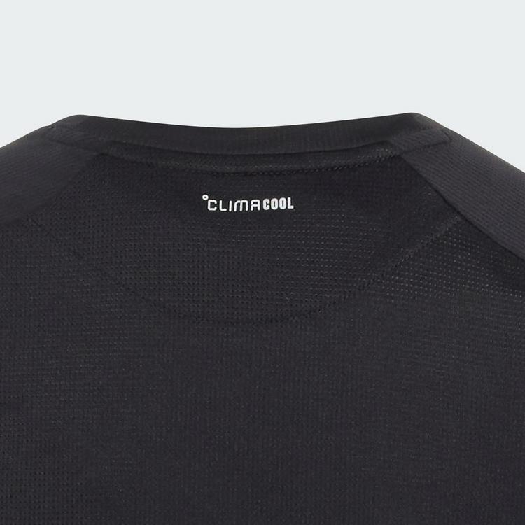 adidas adidas TECH APPAREL CLIMACOOL T-SHIRT T-Shirt Kinder - Black / Reflective Silver - 3 | SportScheck
