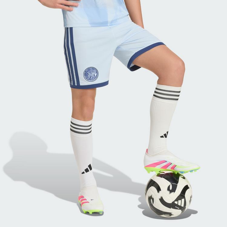 adidas adidas Ajax Amsterdam 26/27 Kids Ausweichshorts Fu&szlig;ballshorts Kinder - Crystal Sky - 0 | SportScheck