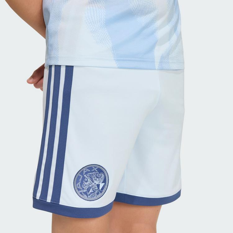 adidas adidas Ajax Amsterdam 26/27 Kids Ausweichshorts Fu&szlig;ballshorts Kinder - Crystal Sky - 1 | SportScheck