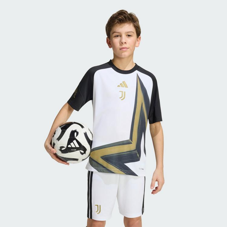 adidas adidas Juventus Turin 26/27 Kids Pre-Match Teamtrikot Kinder - White / Black - 0 | SportScheck