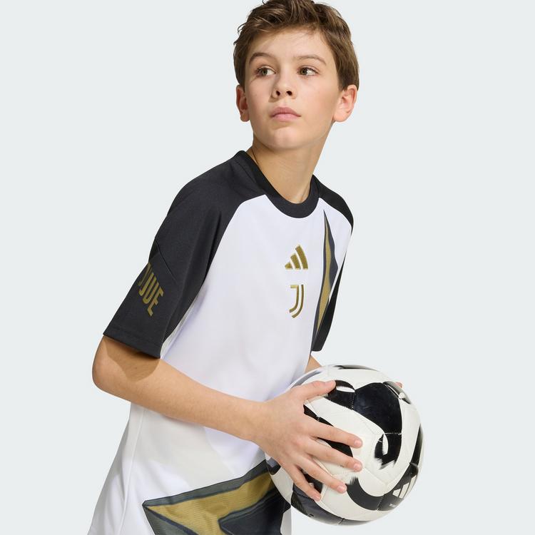 adidas adidas Juventus Turin 26/27 Kids Pre-Match Teamtrikot Kinder - White / Black - 1 | SportScheck