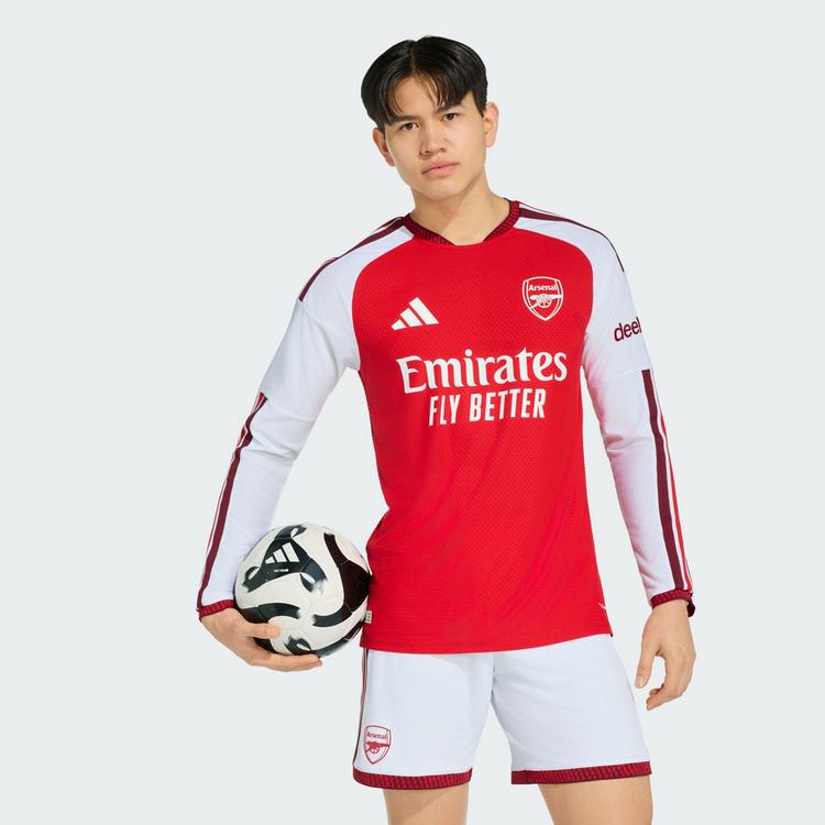 adidas adidas FC Arsenal 26/27 Authentic Heimtrikot, Teamtrikot Herren - Better Scarlet - 0 | SportScheck