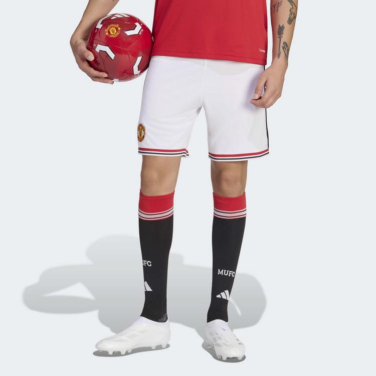 adidas adidas Manchester United 26/27 Heimshorts Fu&szlig;ballshorts Herren - White - 0 | SportScheck