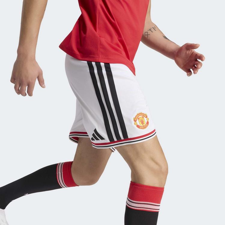 adidas adidas Manchester United 26/27 Heimshorts Fu&szlig;ballshorts Herren - White - 0 | SportScheck