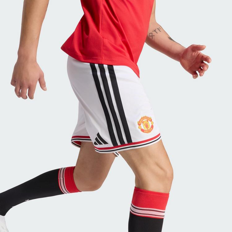 adidas adidas Manchester United 26/27 Heimshorts Fu&szlig;ballshorts Herren - White - 1 | SportScheck