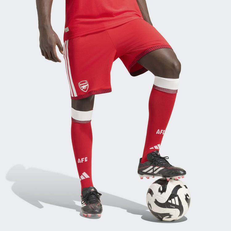 adidas adidas FC Arsenal 26/27 Authentic Heimshorts Fu&szlig;ballshorts Herren - Better Scarlet / White - 0 | SportScheck