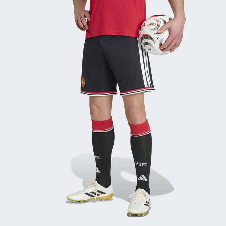 adidas adidas Manchester United 26/27 Heimshorts Fu&szlig;ballshorts Herren - Black - 0 | SportScheck