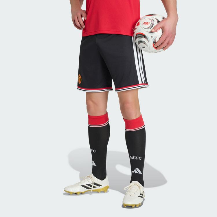 adidas adidas Manchester United 26/27 Heimshorts Fu&szlig;ballshorts Herren - Black - 1 | SportScheck