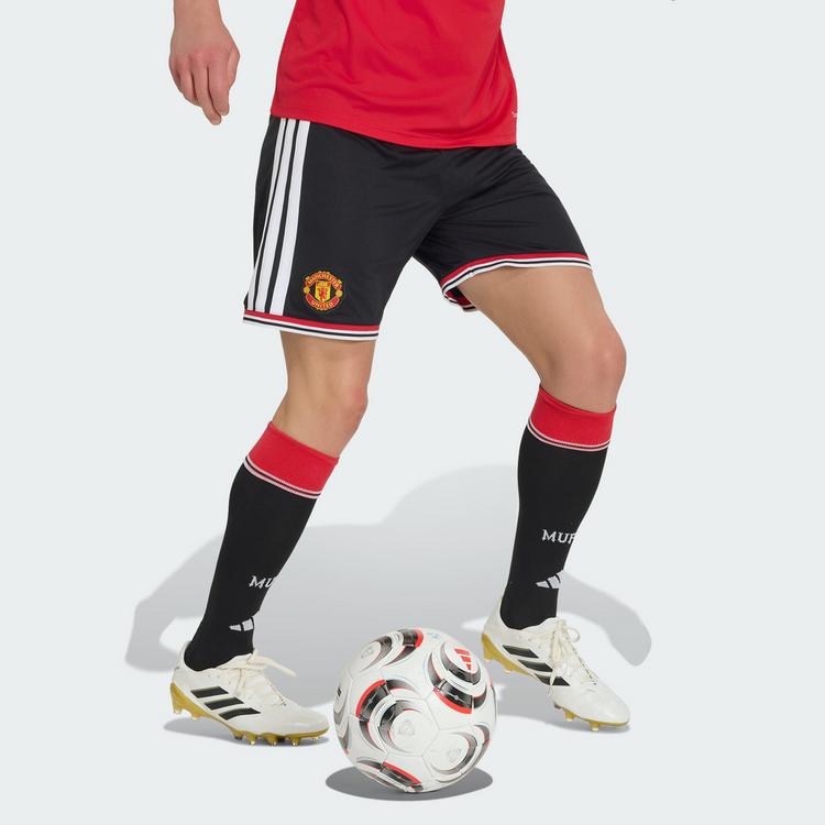 adidas adidas Manchester United 26/27 Heimshorts Fu&szlig;ballshorts Herren - Black - 3 | SportScheck