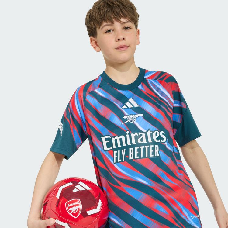 adidas adidas FC Arsenal 26/27 Kids Pre-Match Shirt Teamtrikot Kinder - Utility Green - 2 | SportScheck