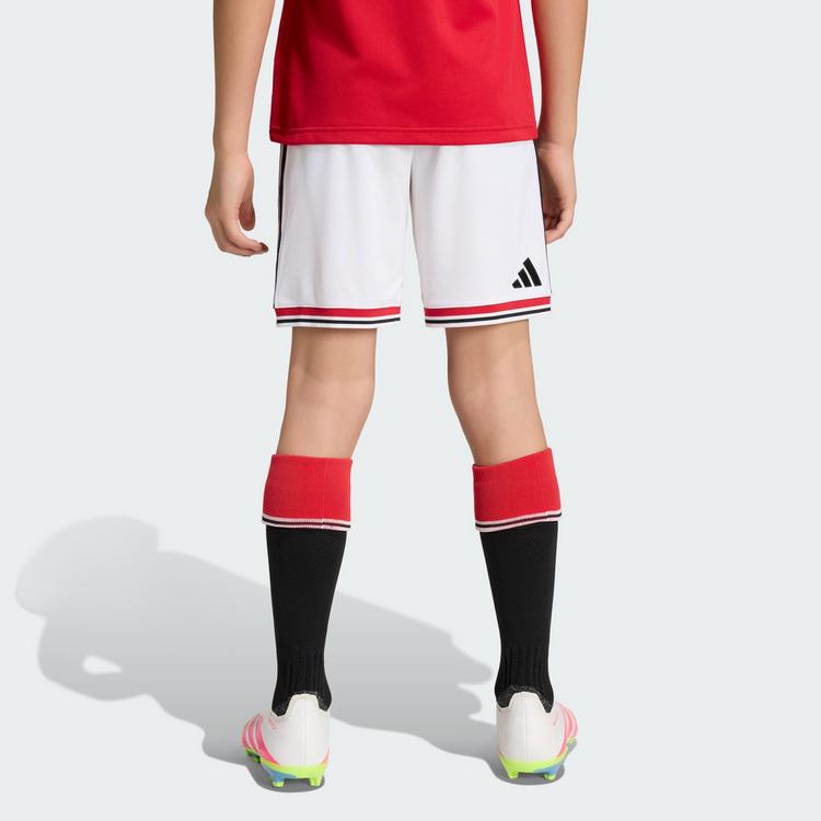 adidas adidas Manchester United 26/27 Kids Heimshorts Fu&szlig;ballshorts Kinder - White - 3 | SportScheck