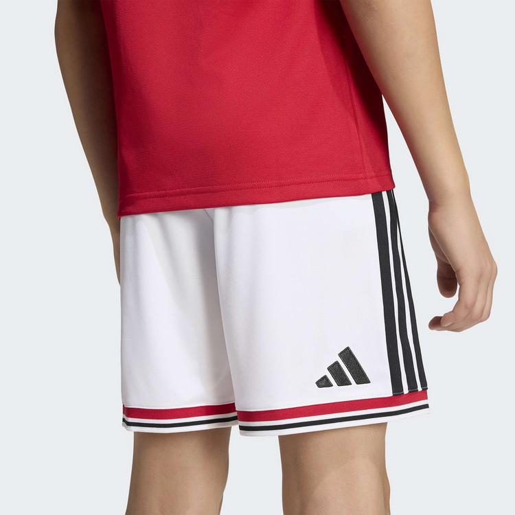 adidas adidas Manchester United 26/27 Kids Heimshorts Fu&szlig;ballshorts Kinder - White - 2 | SportScheck