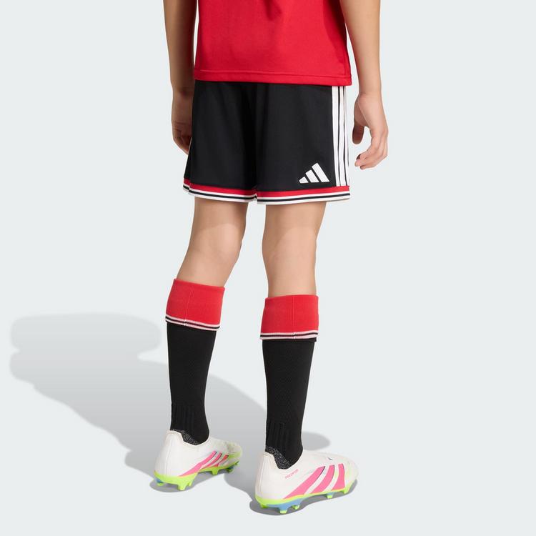 adidas adidas Manchester United 26/27 Kids Heimshorts Fu&szlig;ballshorts Kinder - Black - 3 | SportScheck