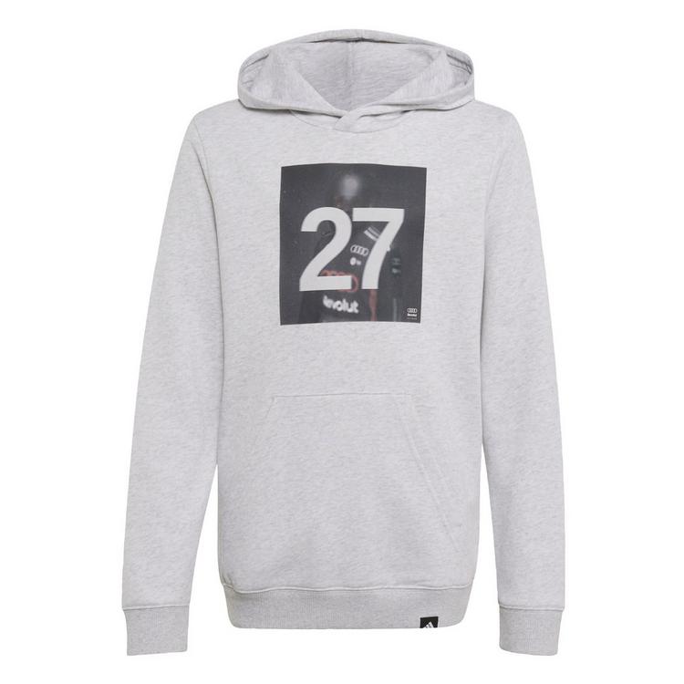 adidas adidas AUDI FORMULA ONE TEAM GABRIEL BORTOLETO Hoodie Kinder - Light Grey Heather - 0 | SportScheck
