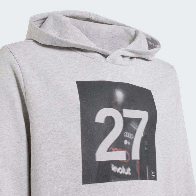 adidas adidas AUDI FORMULA ONE TEAM GABRIEL BORTOLETO Hoodie Kinder - Light Grey Heather - 3 | SportScheck