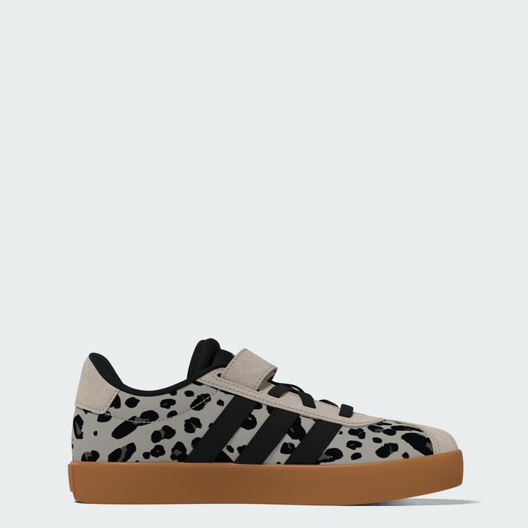 adidas adidas VL COURT 3.0 KIDS SCHUH Sneaker Kinder - Crystal Linen / Core Black / Khaki Six - 0 | SportScheck