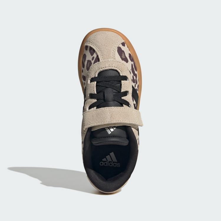 adidas adidas VL COURT 3.0 KIDS SCHUH Sneaker Kinder - Crystal Linen / Core Black / Khaki Six - 3 | SportScheck