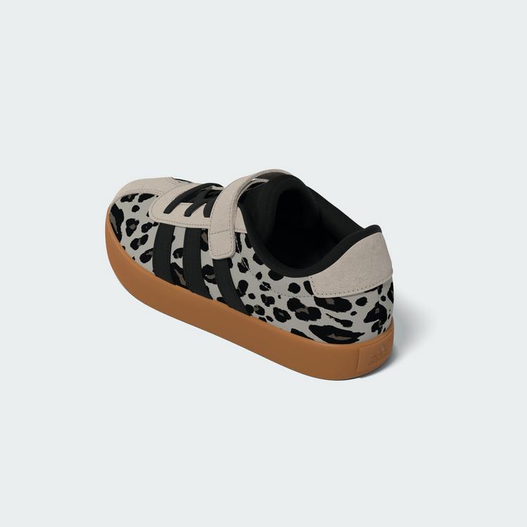 adidas adidas VL COURT 3.0 KIDS SCHUH Sneaker Kinder - Crystal Linen / Core Black / Khaki Six - 8 | SportScheck