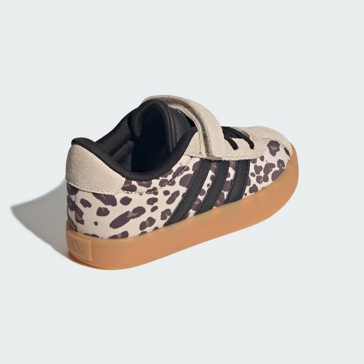 adidas adidas VL COURT 3.0 KIDS SCHUH Sneaker Kinder - Crystal Linen / Core Black / Khaki Six - 9 | SportScheck