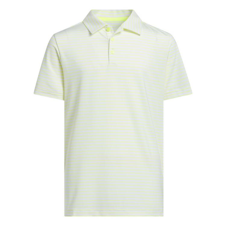 adidas adidas CLIMACOOL GESTREIFTES POLOSHIRT Funktionsshirt Kinder - Solar Lemon / White - 0 | SportScheck