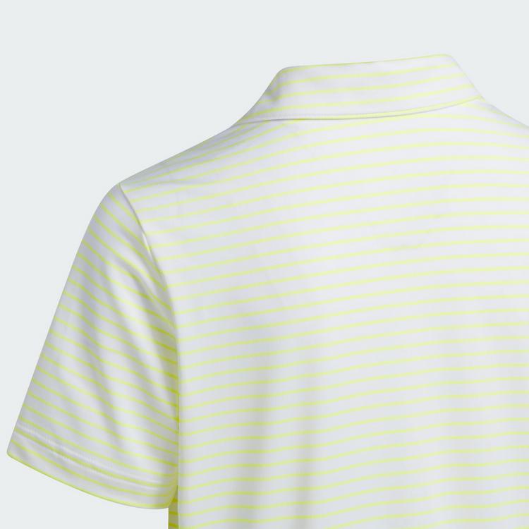 adidas adidas CLIMACOOL GESTREIFTES POLOSHIRT Funktionsshirt Kinder - Solar Lemon / White - 6 | SportScheck