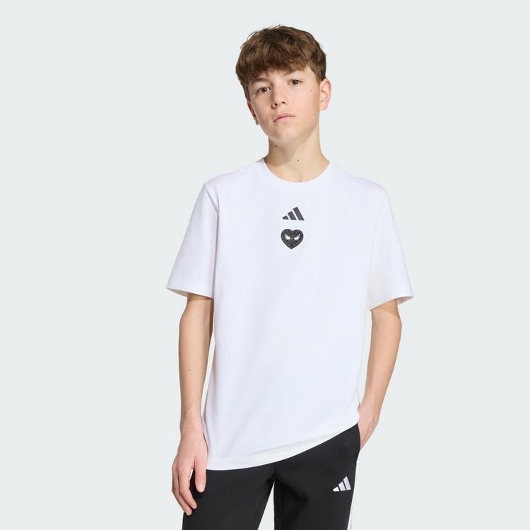 adidas adidas adidas Marvel Spider-Man Grafik T-Shirt T-Shirt Kinder - White / Black - 0 | SportScheck