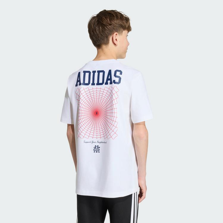 adidas adidas adidas Marvel Spider-Man Grafik T-Shirt T-Shirt Kinder - White / Black - 1 | SportScheck