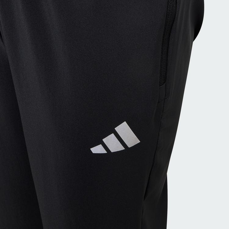 adidas adidas TECH APPAREL TRAININGSHOSE Funktionshose Kinder - Black / Black / Reflective Silver - 1 | SportScheck