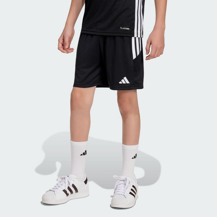 adidas adidas TIRO 26 ESSENTIALS KIDS SHORTS Fu&szlig;ballshorts Kinder - Black / Black / White - 0 | SportScheck