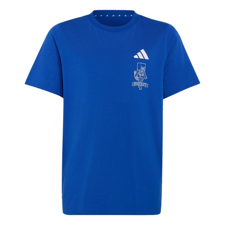 adidas adidas ADIDAS MINECRAFT T-SHIRT T-Shirt Kinder - Royal Blue - 0 | SportScheck