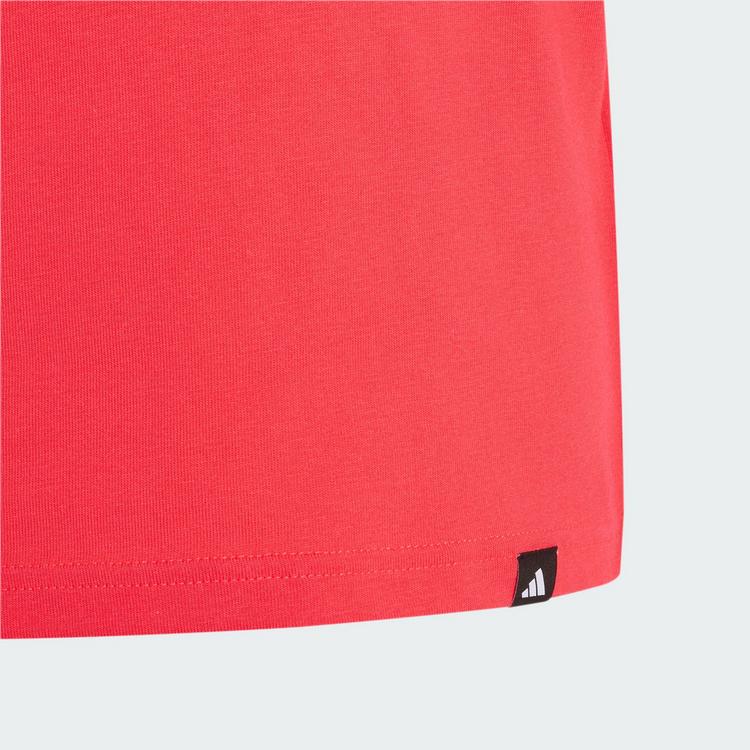 adidas adidas PASTA GRAPHIC T-SHIRT JUNIOR T-Shirt Kinder - Pure Ruby - 3 | SportScheck